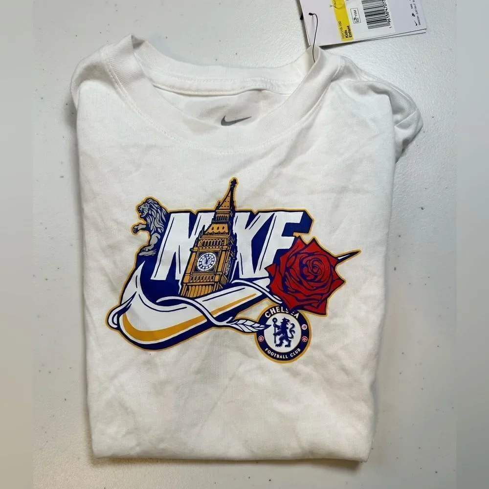 NWT Nike Calvin Klein Youth Girls White Gray Graphic Tee Shirt & Tank - Size M